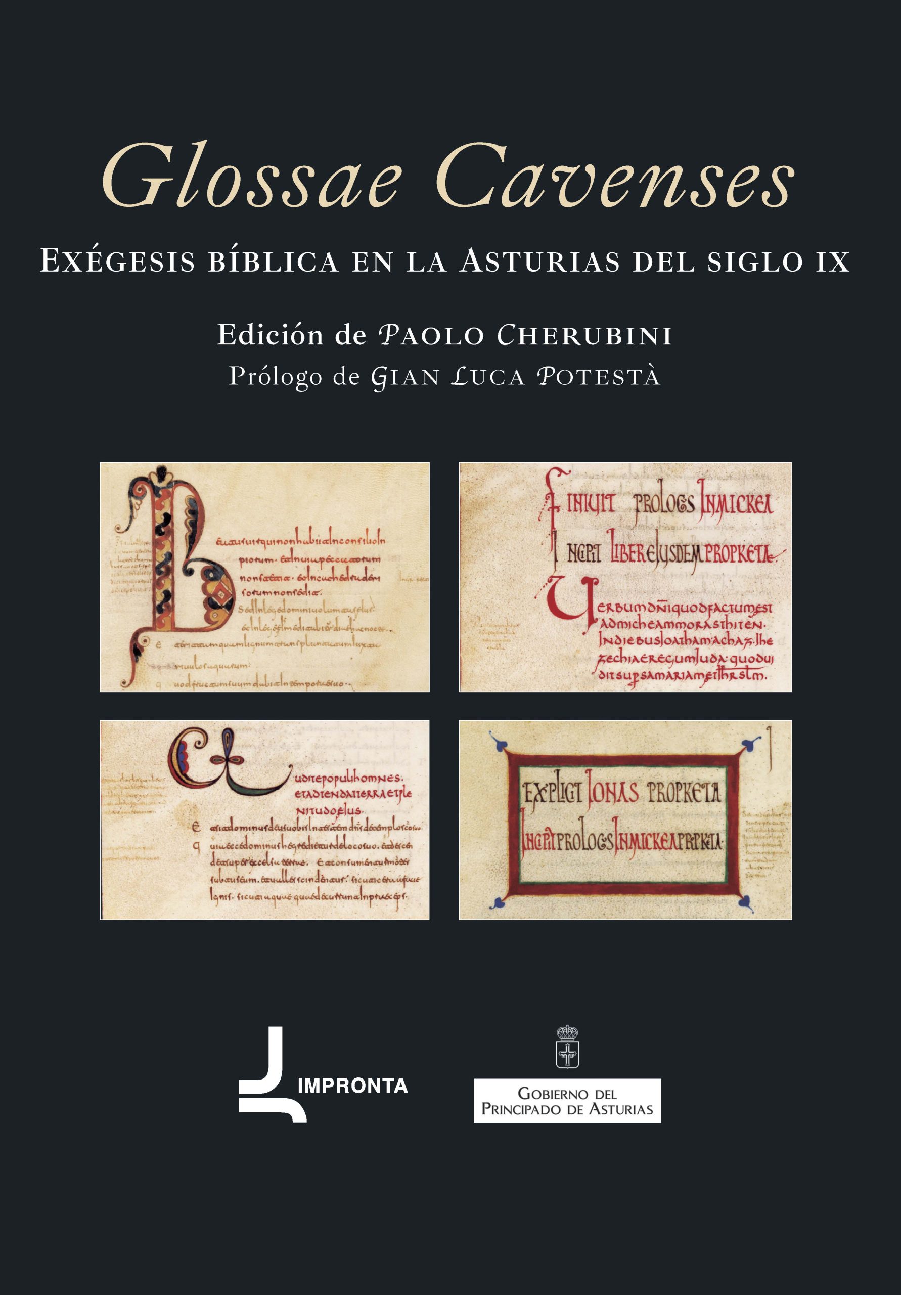 Glossae Cavenses. Exégesis bíblica en la Asturias del siglo IX Book Cover