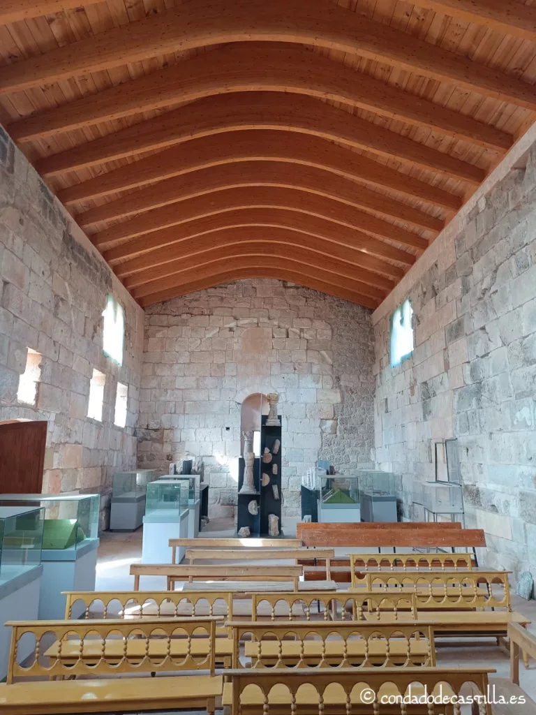 Interior desde el ábside San Vicente del Valle