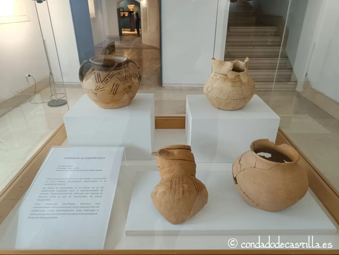 Cerámica altomedieval de Lodoso en el Museo de Burgos