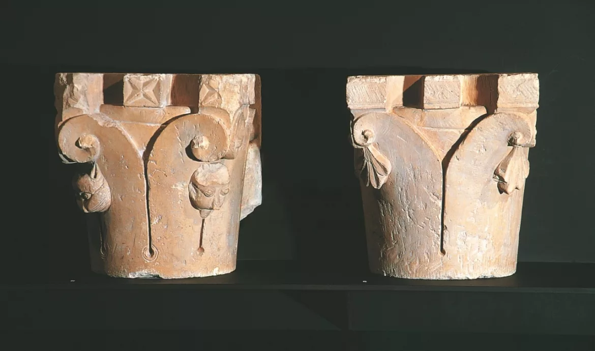 Capiteles románicos de Santa Dorotea de Cigüenza (Burgos)