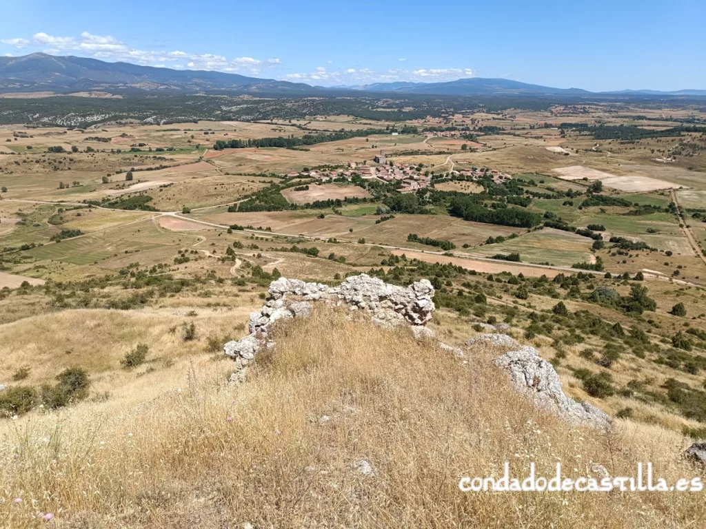 Castillo de Lara. Restos de muros