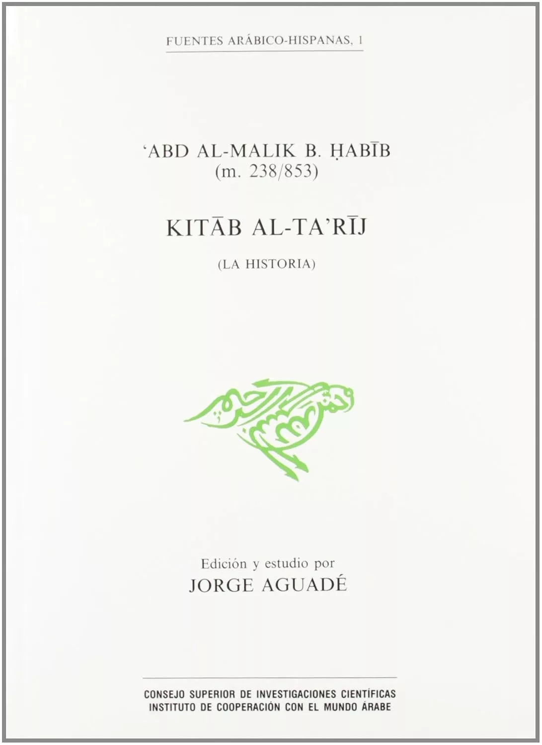Kitab al-Ta'rij (La historia) Book Cover