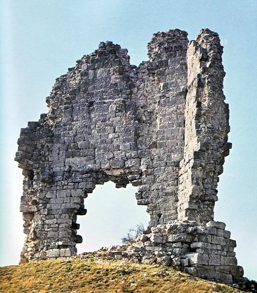 Picón de Lara antes de su último derrumbe a fines de 1994