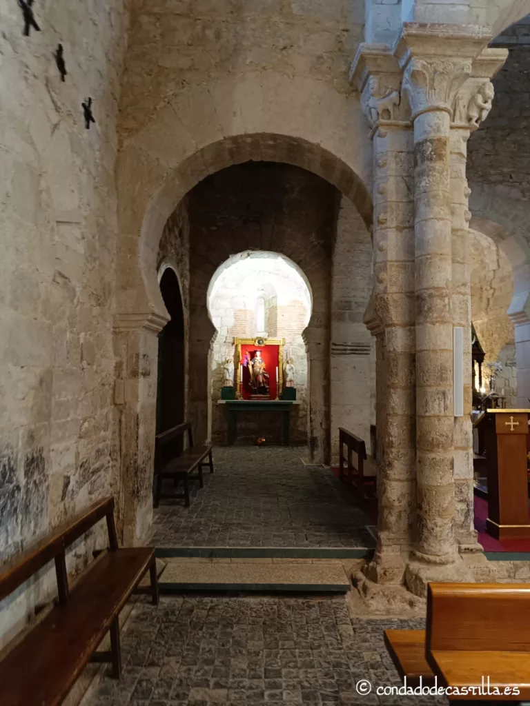 Capilla izquierda del ábside prerrománico de Santa María de Wamba