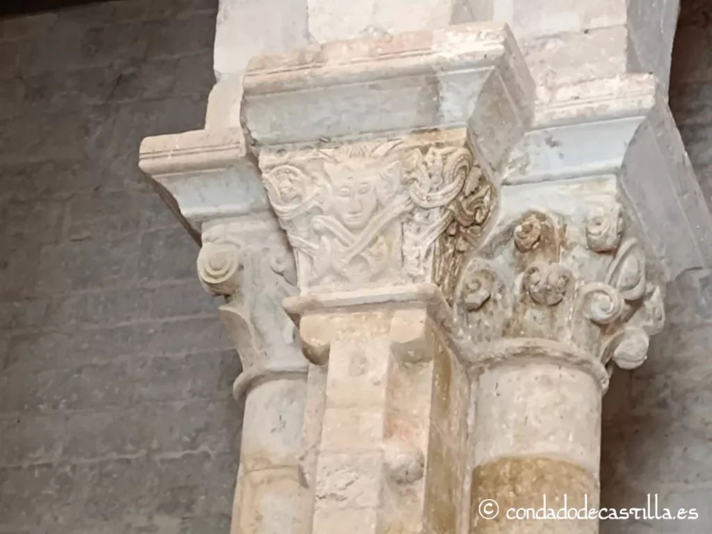 Capiteles románicos de Santa María de Wamba