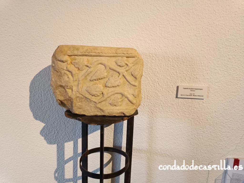 Fragmento de pilastra visigoda de Wamba