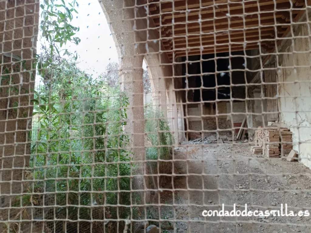 Interior de la casa prioral de San Román de Hornija