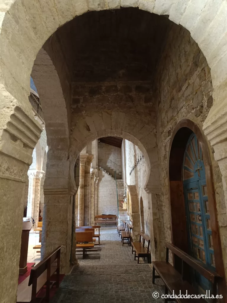 Arcos de herradura de Santa María de Wamba