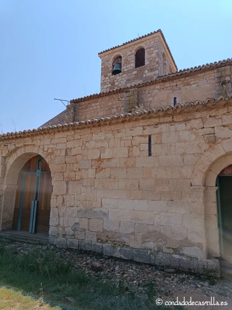 Restos del claustro de Santa María de Wamba