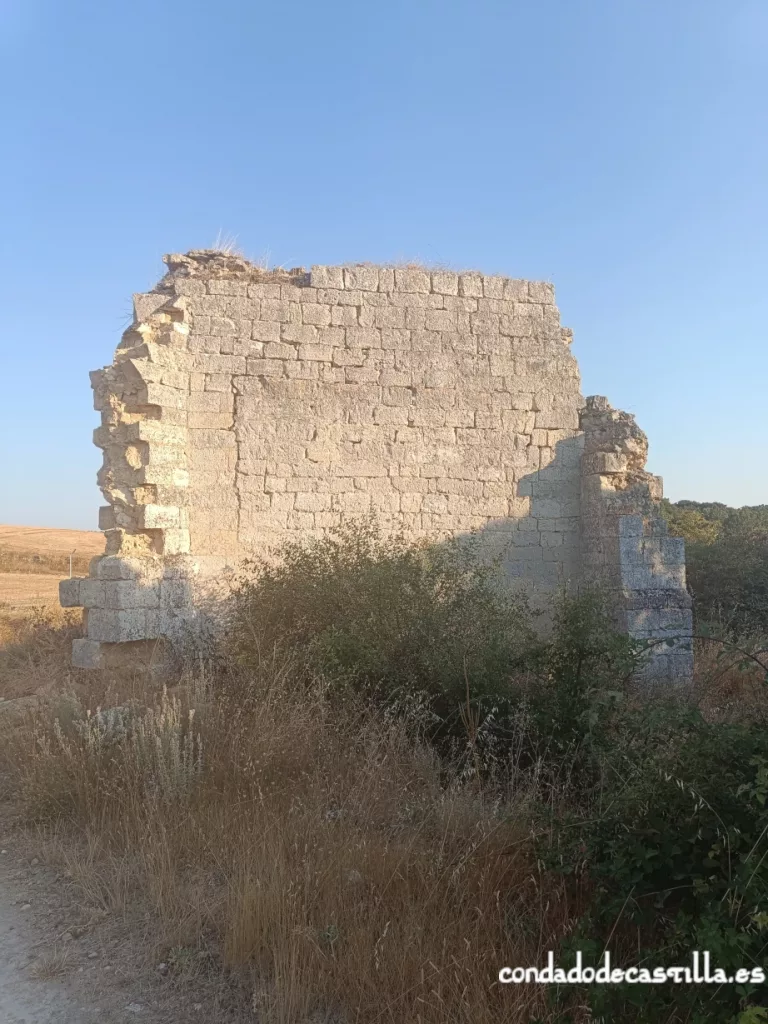 Restos de la iglesia de San Miguel de Valbuena