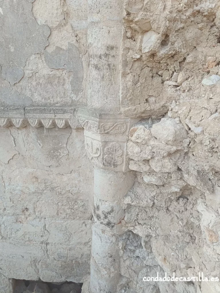 Detalle capitel San Miguel de Valbuena