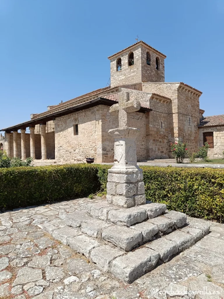 Vista general de Santa María de Wamba