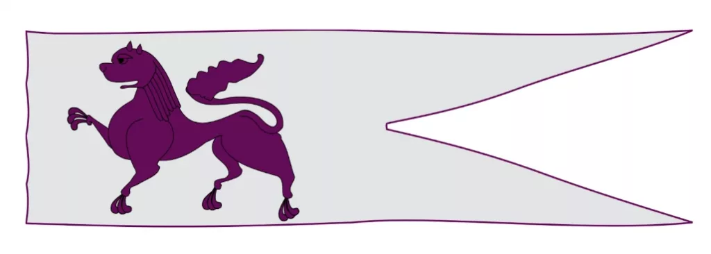 Bandera del reino de León