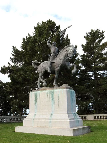 Estatua del Cid en San Francisco (California, EEUU)