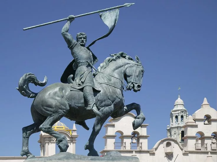 Estatua del Cid en San Diego (California)